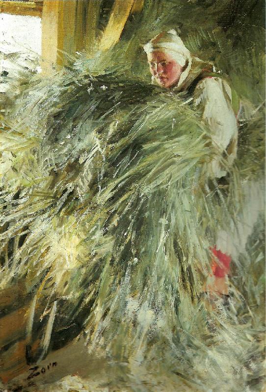 Anders Zorn pa holoftet China oil painting art